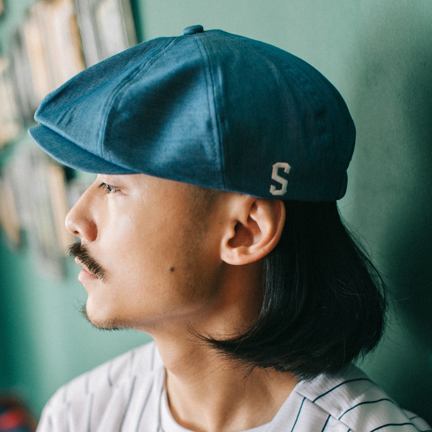 spak雅痞薄款八角帽男阿美咔叽复古报童帽vintage英伦前进帽休闲