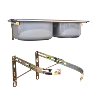 厨房水槽三角支架 不锈钢洗菜盆洗碗池墙上托架固定支架