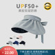 UPF50+新款双层黑胶防晒空顶帽子女夏遮阳防紫外线户外出游贝壳帽