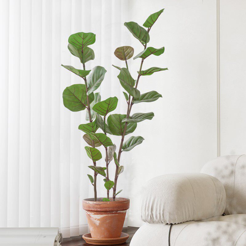 北欧ins仿真绿植盆栽海葡萄树植物家居室内落地大型摆件盆景装饰
