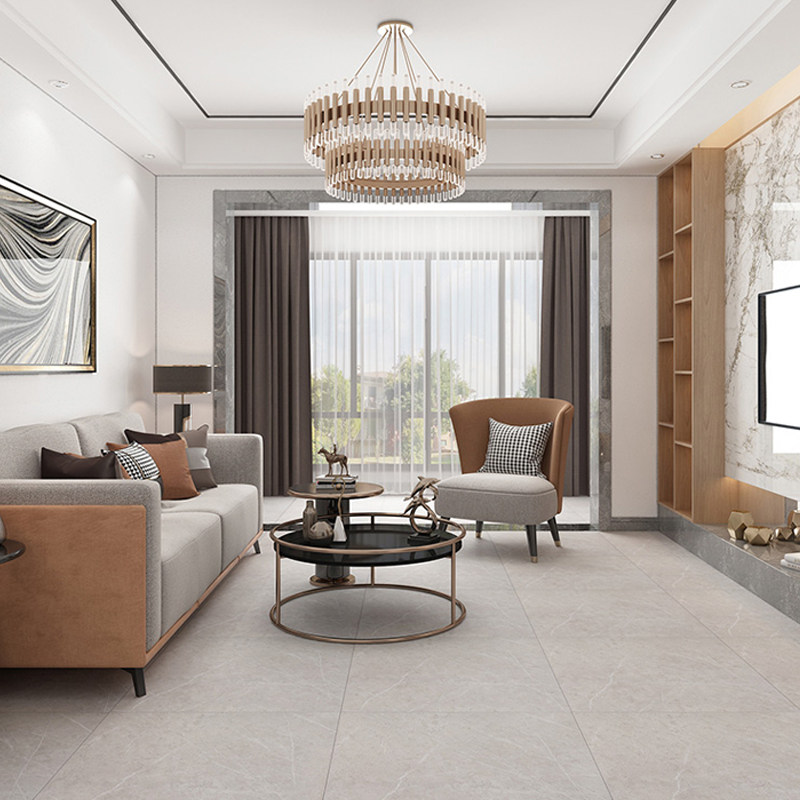 地面砖_现代风柔光瓷砖轻奢客厅地砖仿石纹800x800地板砖仿古防滑地面