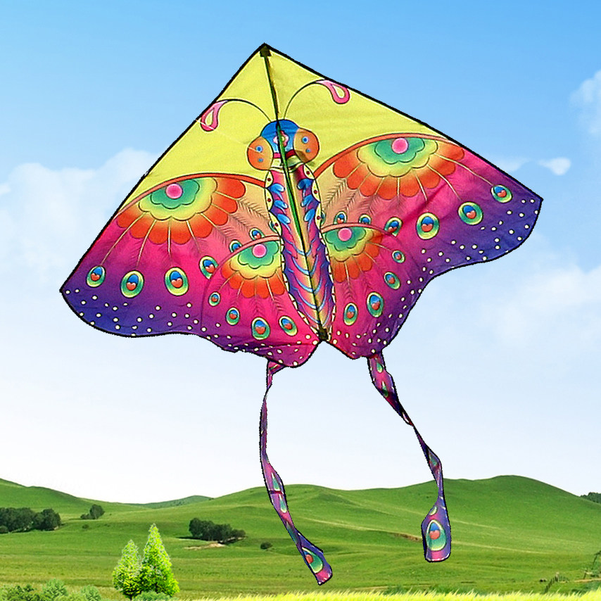 恒江旗舰店的优惠券大全—蝴蝶风筝潍坊恒江小型儿童好飞三角蜻蜓蜜蜂