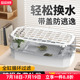 乌龟饲养缸养龟专用缸生态缸豪华大别墅巴西龟带晒台家用小型鳄龟