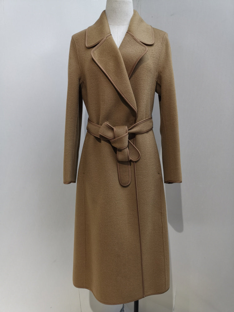 3qr新款2022冬季时尚显瘦双面羊毛大衣羊绒外套路姆西/珂洛芮1187