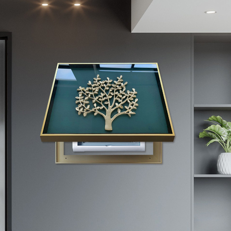 艺雕立体画电表箱装饰画轻奢配电箱遮挡画现代简约电箱画电闸箱画