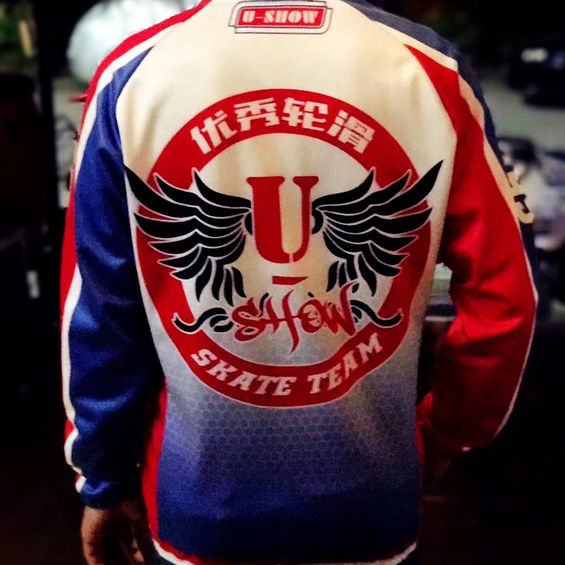 深圳优秀轮滑俱乐部2017年冬队服秋季保暖轮滑服饰——深圳优秀轮滑.