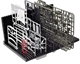 优速达UA-90084 模型板件搁置架易取插排架板件框放置高达板件架