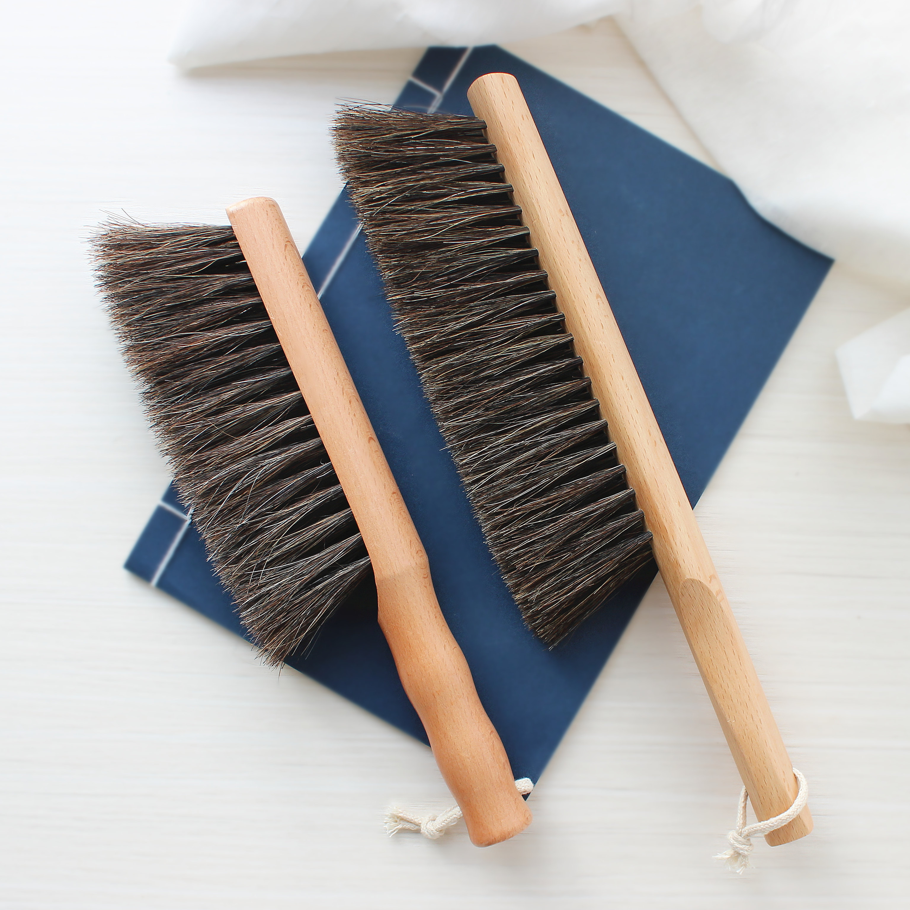 软毛马鬃扫帚木柄鬃毛沙发刷子扫炕笤帚扫床神器家用清洁除尘扫把