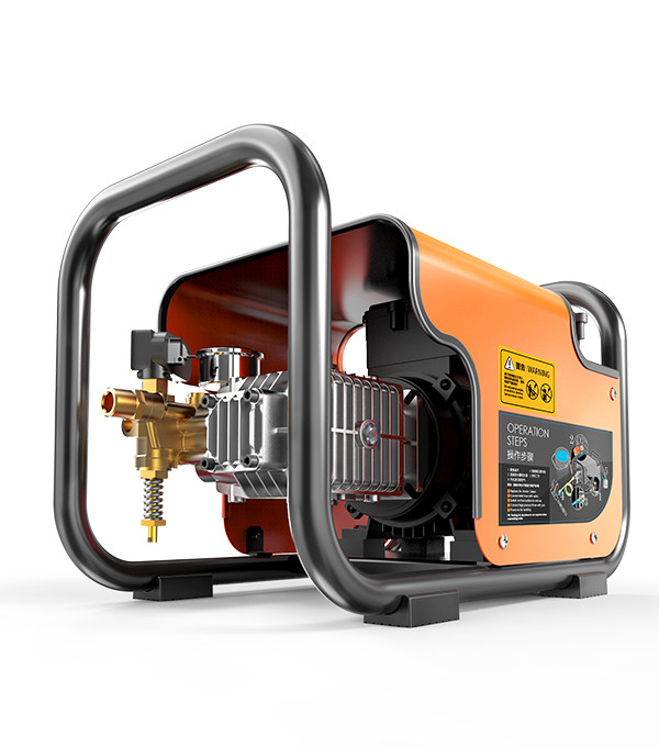 高压洗车机220v家用洗车泵亿力7520/7550/7590