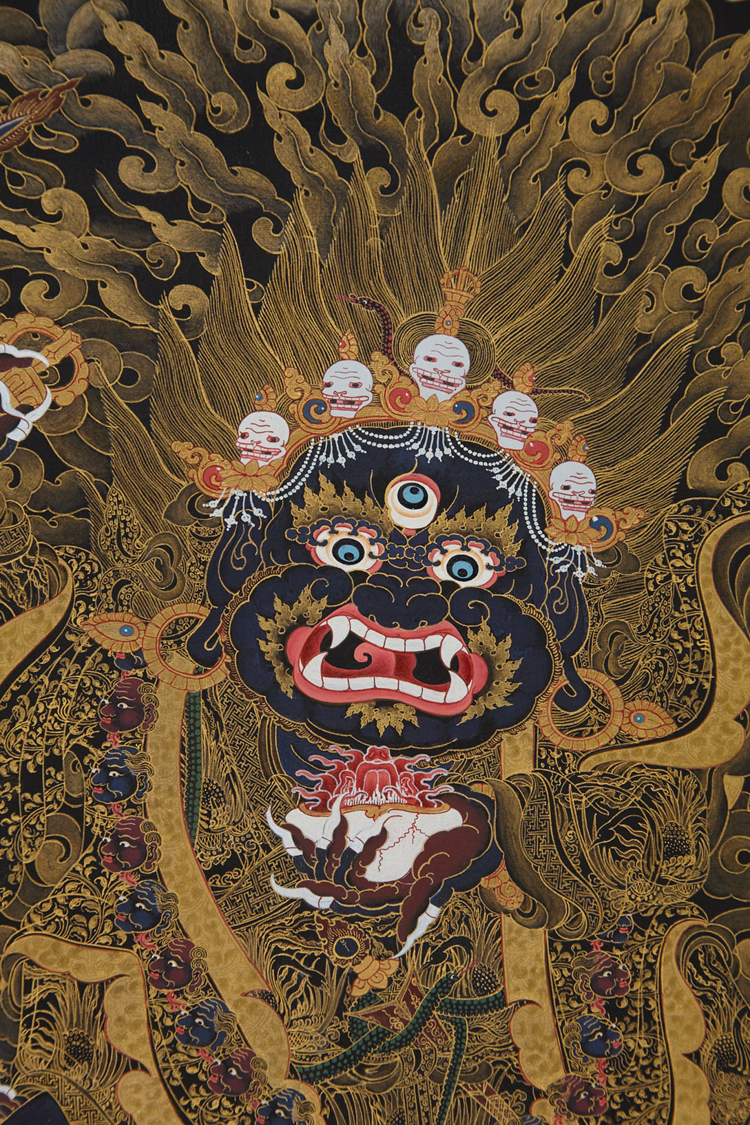 多吉巴登《大黑袍金刚》