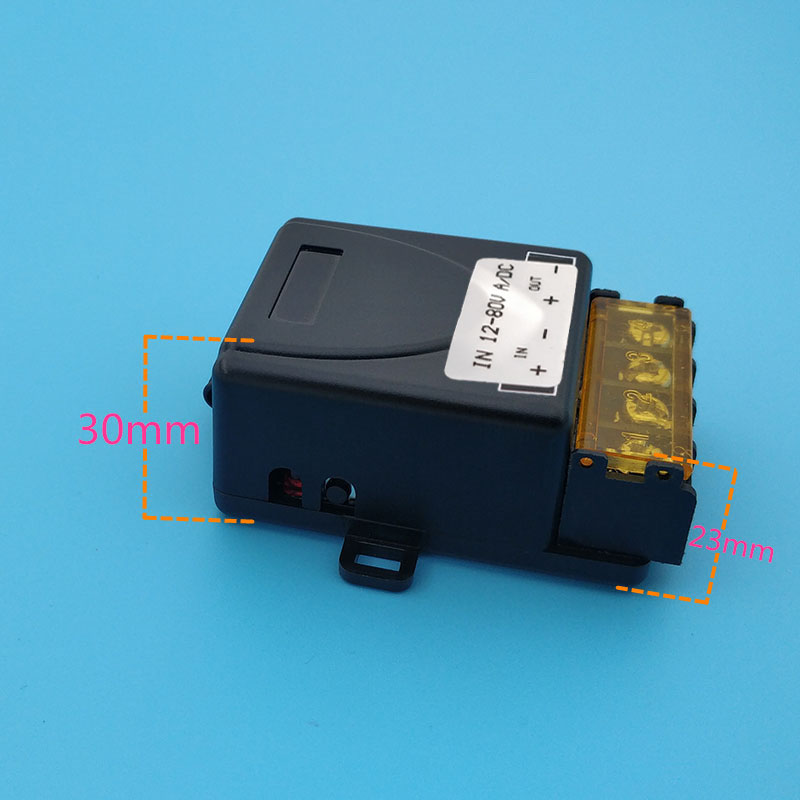 12V24V48V60V通用大功率30A遥控开关 多功能学习型遥控接收器315