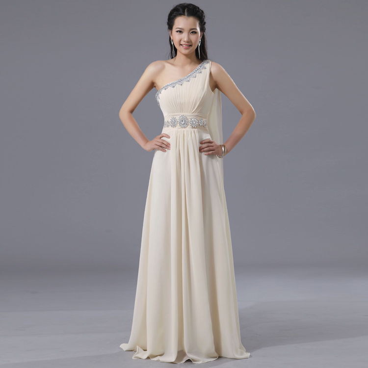 婚禮紅甜美墜地晚禮服結婚新娘敬酒服伴娘單肩宴會長款主持人禮服在類目 女裝/女士精品, 婚紗/旗袍/禮服, 禮服/晚裝中 - 來自Buy2taobao.com提供專業的淘寶代購服務