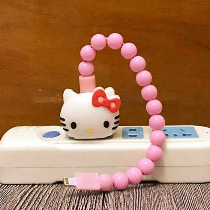卡通创意便携手链式佛珠数据线安卓苹果5/6卡通kitty猫充电器套装|ruв категории Цифровые аксессуары, цифровой периферийных, линии данных - от Buy2taobao.com для оказания профессиональной услуги покупки агента Taobao