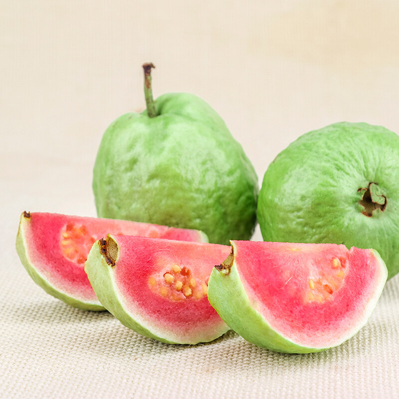 广东番石榴水果新鲜5斤红心孕妇脆甜可口现摘红肉芭乐果箱装包邮