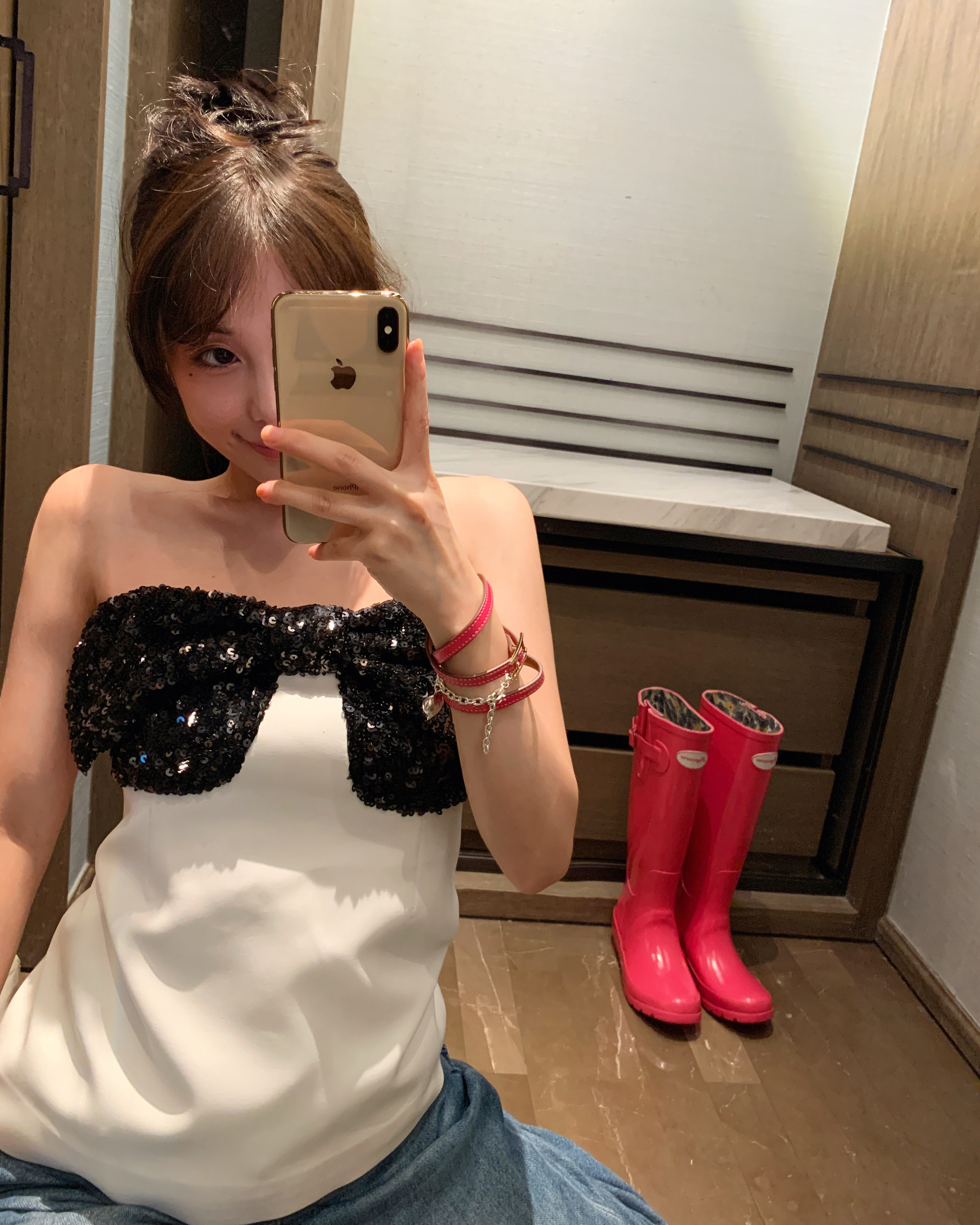 lizy李子怡 抹胸上衣露肩女夏季露背度假性感吊带显瘦外穿背心潮w