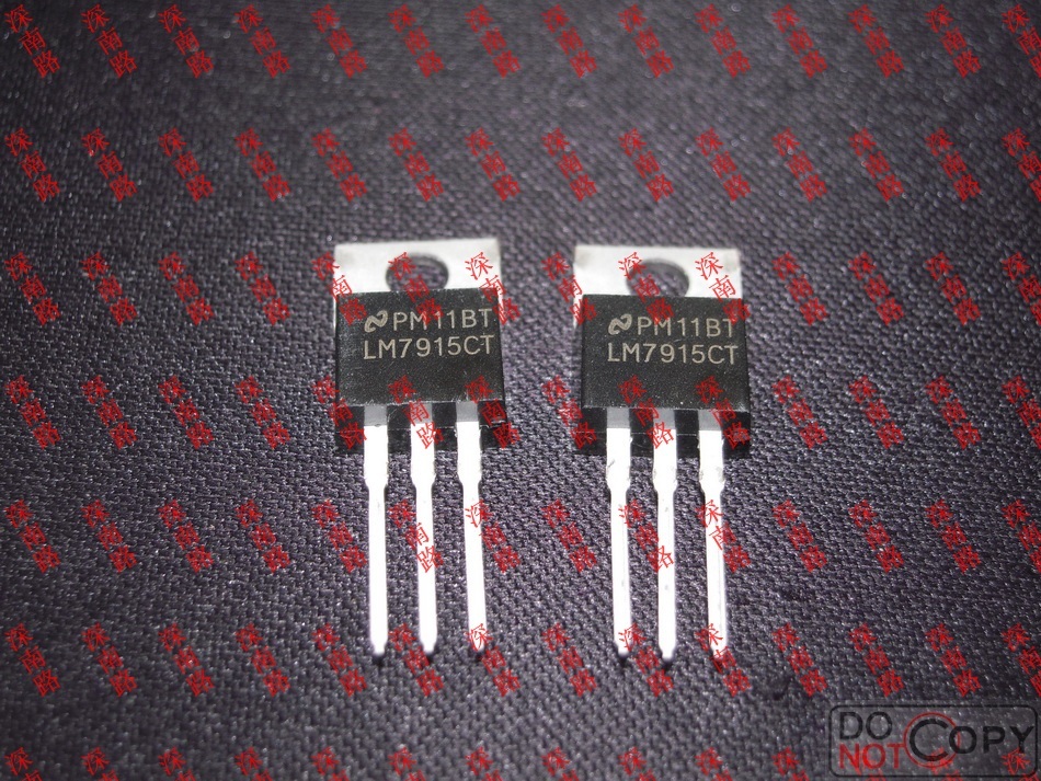 原装进口三端稳压lm7915ctl79157915ns线性稳压器芯片集成电路ic