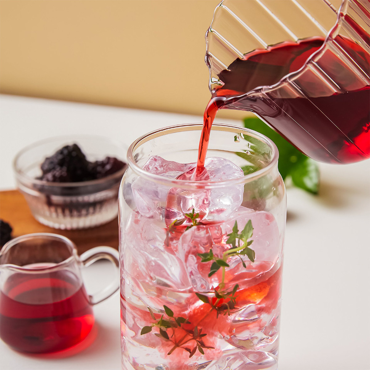 韩国清净园水果醋浓缩覆盆子红醋饮料石榴樱桃苹果红醋兑烧酒瓶装