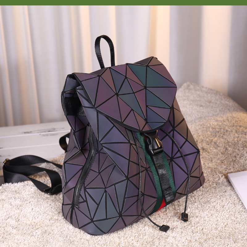 Backpack Korean Edition 2021 new pattern Versatile leisure time computer travel knapsack Geometry Quilted bucket Japan and South Korea Ultra-firein the Leather/Lady bags/Men's bag, Backpack category - from Buy2taobao.com to provide professional Taobao agent buy service