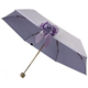 安娜淑阳伞玫瑰柄防紫外线彩胶绸缎折叠五折伞A8591两用伞少女心