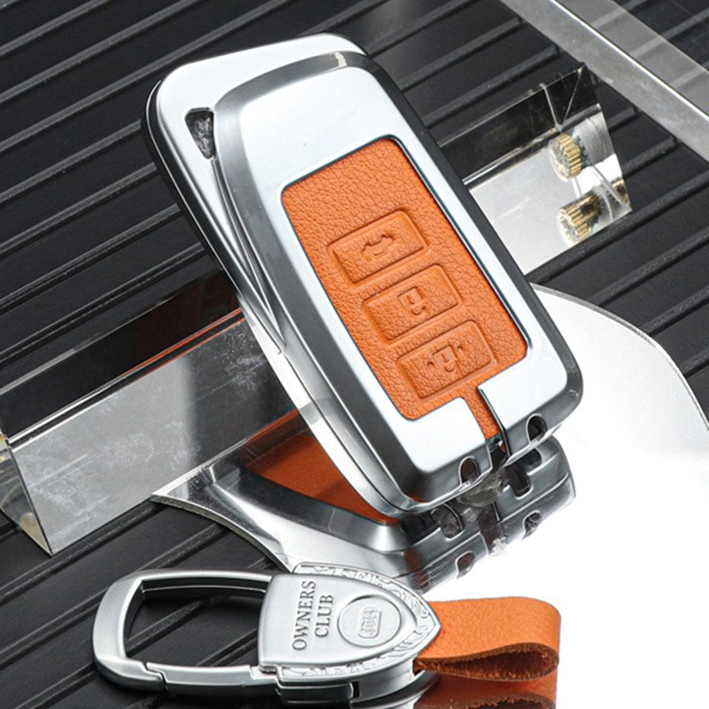 适用于雷克萨斯is300rx450h凌志lx570gs钥匙皮套金属遥控壳全包扣