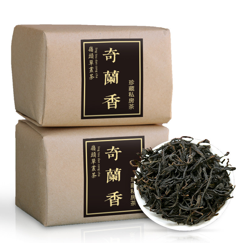 潮州凤凰单丛茶 岭头老枞奇兰香单枞茶 乌龙茶叶 单从茶 纸包500g