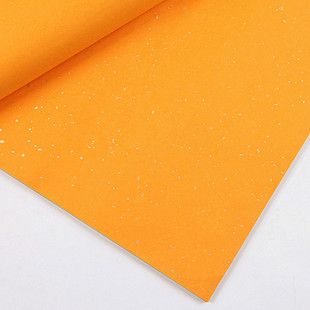 宣纸 安徽泾县四六尺宣纸 描金龙书法专用生宣包邮 佛教黄色洒金纸