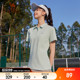 骆驼运动速干polo衫女2025夏季短袖t恤翻领宽松休闲百搭户外上衣
