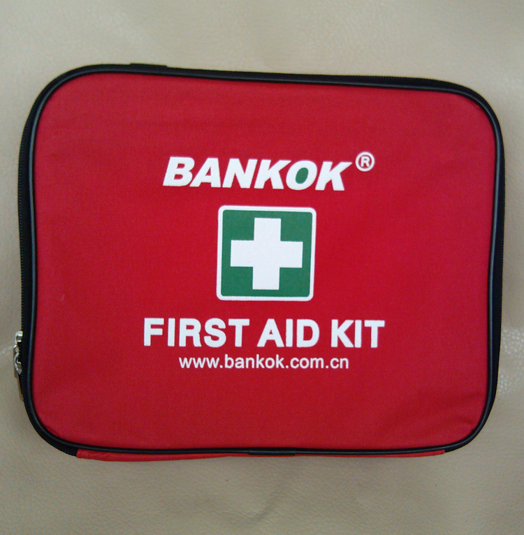 BANKOK厂家直销 应急救援安全防护包工厂学校家用便携急救包 含药