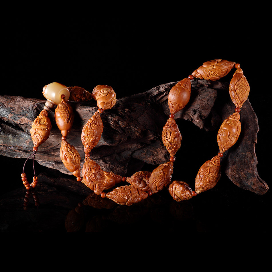 周派创始人周春毅作品《骑兽十八罗汉》春毅核坊极品收藏