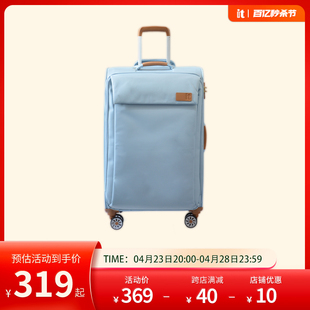 itluggage牛津布轻便行李箱20寸帆布软小拉杆24旅行箱女万向轮28