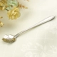 Muỗng cà phê bằng thép không gỉ Phong cách Nhật Bản Cherry Spoon Rose Spoon Bellflower Spoon Cosmos Spoon Stir Spoon Ice Cream Spoon - Cà phê