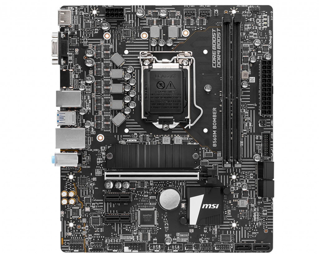 msi/微星h510m-a pro bomber爆破弹搭10100/11400f/10400f套装