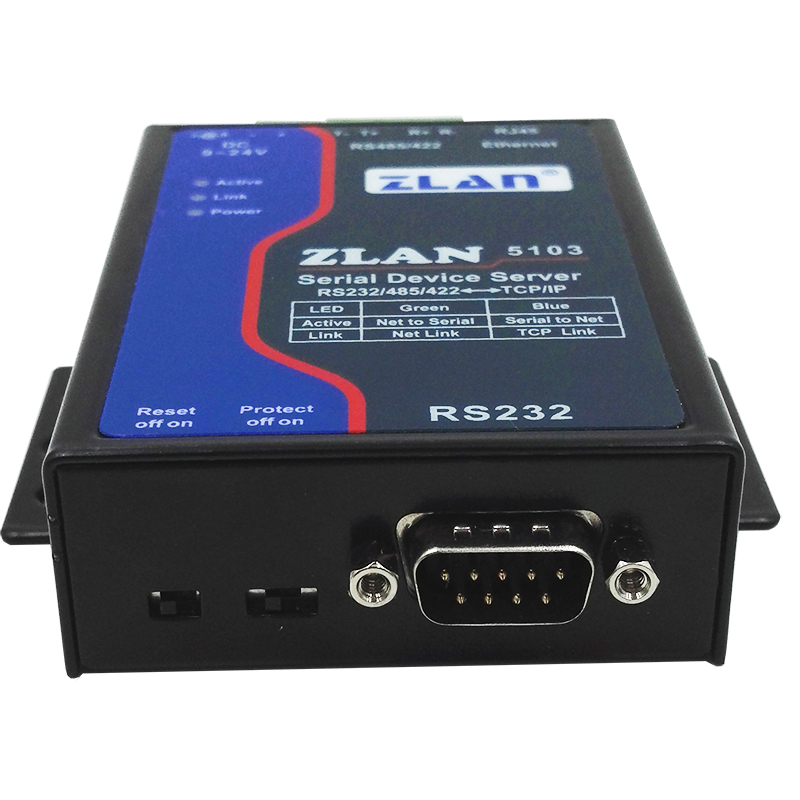 485 serial server 232/485/422 to ethernet port tcp/ip communication equipment zlan5102-3