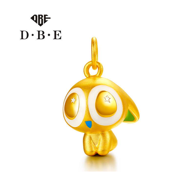 DBE珠宝 罗小黑表情包系列星星眼 足金吊坠 黄金吊坠 定价在类目 珠宝/钻石/翡翠/黄金, 黄金首饰(新), 颈饰中 - 来自Buy2taobao.com提供专业的淘宝代购服务