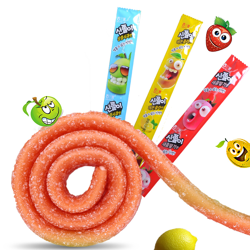 the republic of korea Imported snacks The sea Strip Soft sweets Tongue candy Lemon cola 24gin the Snacks/Nuts/Specialty , Sweets and snacks/Jelly/Pudding , Candy category - from Buy2taobao.com to provide professional Taobao agent buy service