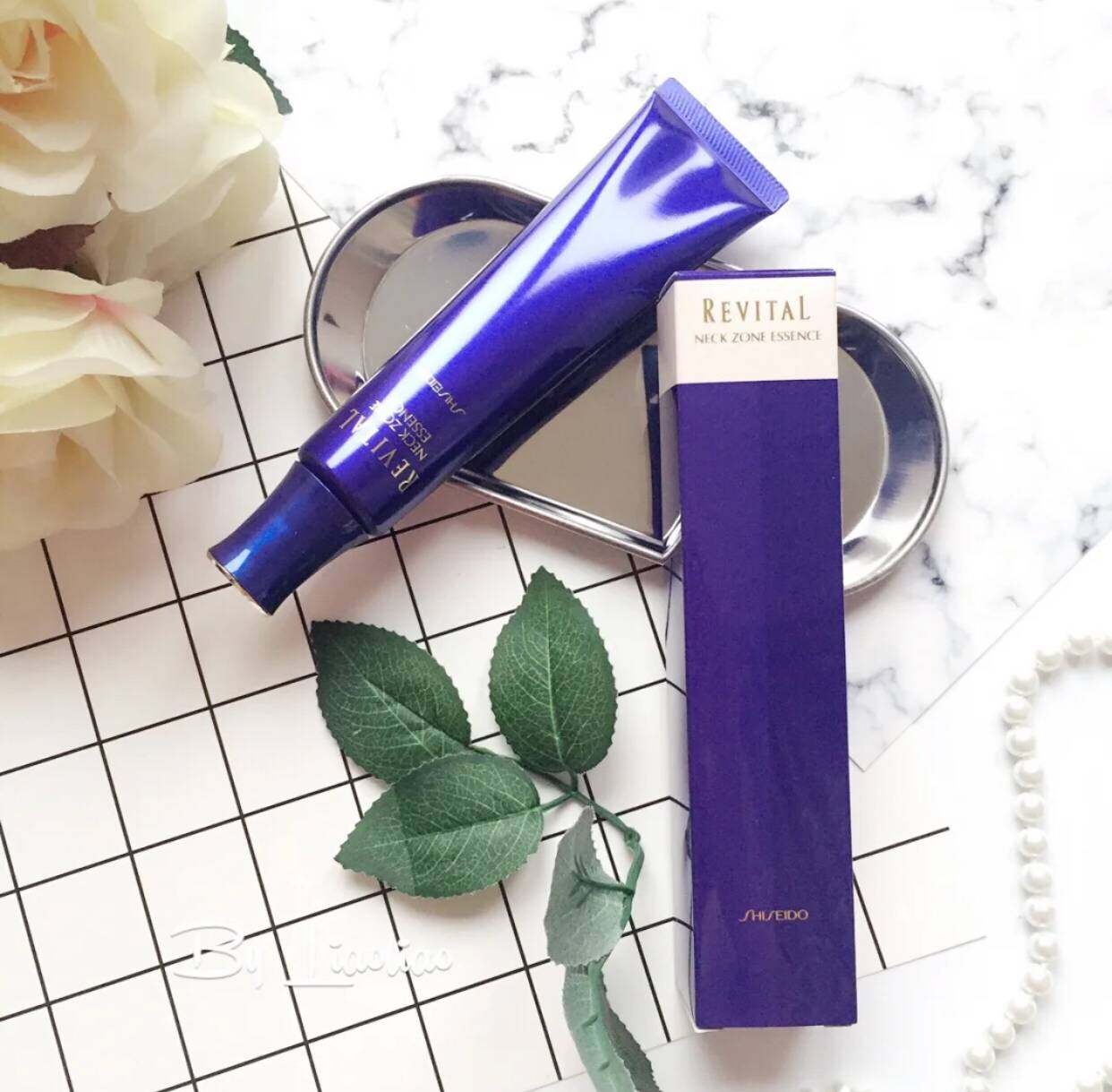 资生堂revital悦薇颈部精华乳液淡化颈纹拉紧致颈颈霜