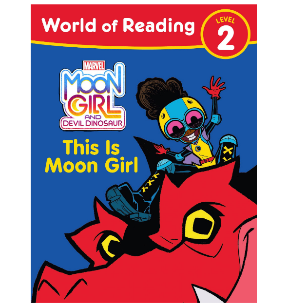 【预售】英文原版 Moon Girl and Devil Dinosaur: World of Reading:This is Moon Girl 这就是月少女 Marvel Press 儿童故事书籍