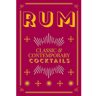 预订英文原版 Rum Cocktails 朗姆酒鸡尾酒 调酒指南制作手册配方酒类书籍