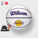 Wilson威尔胜官方NBA球队队徽迷你篮球签名纪念球儿童mini3号球