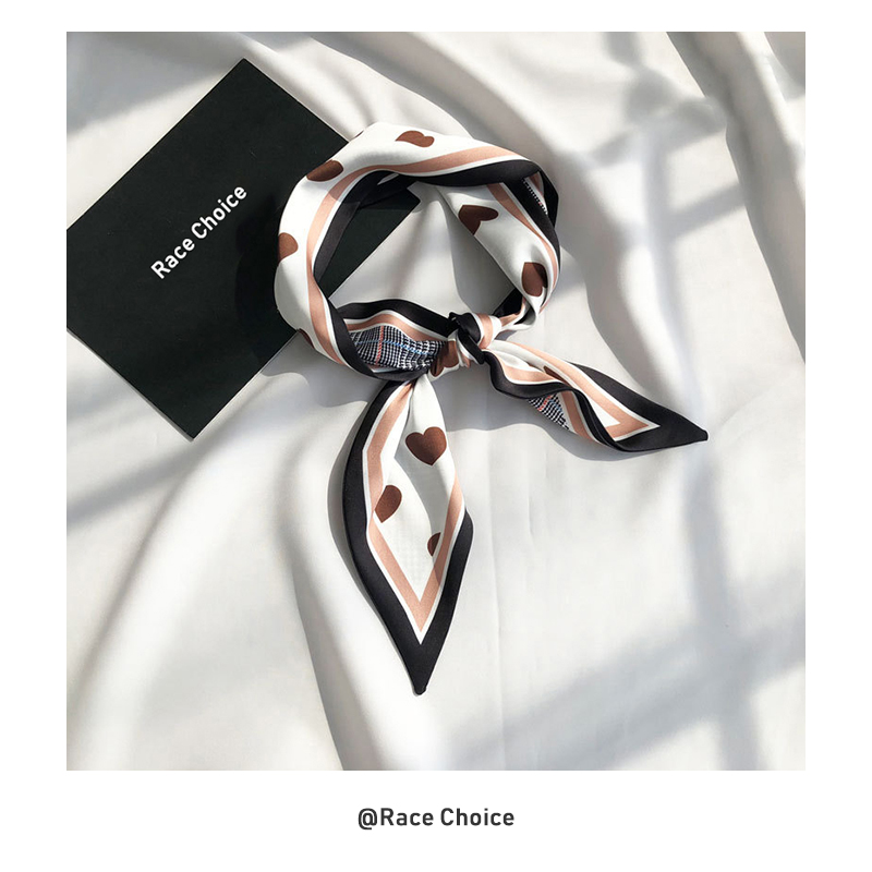 RACE CHOICE 为韩范元气少女定制的爱心小丝巾能拯救你的一身穿搭在类目 服饰配件/皮带/帽子/围巾, 围巾/丝巾/披肩中 - 来自Buy2taobao.com提供专业的淘宝代购服务