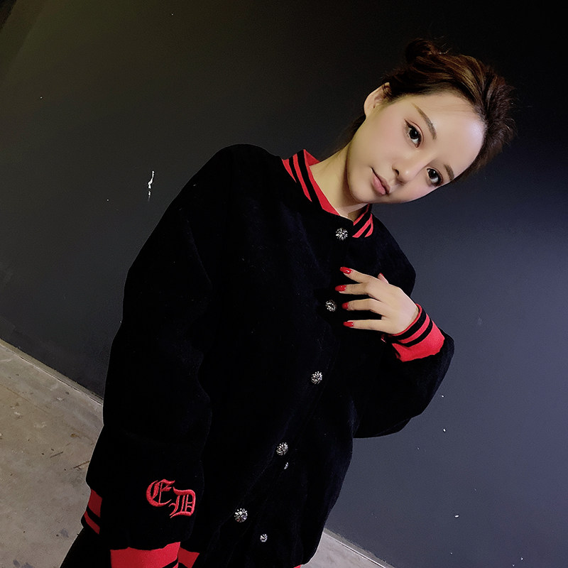 热销红色棒球服 字母_【cecibaby】12.