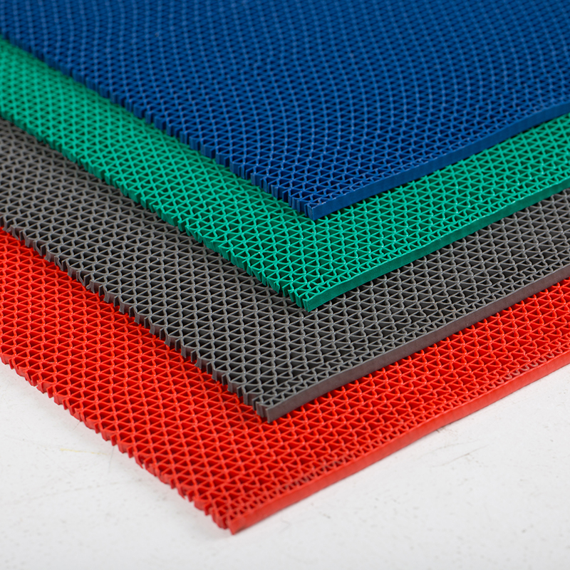 浴室防滑垫pvc塑料地毯卫生间地垫大面积厨房防滑地垫s型防水地垫