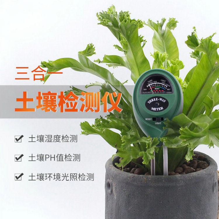 3合1土壤检测仪三合一圆头土壤湿度计测量酸碱度ph值光照度测试笔在类目 鲜花速递/花卉仿真/绿植园艺, 园艺用品, 温度计/湿度计(新), 园艺检测仪中 - 来自Buy2taobao.com提供专业的淘宝代购服务