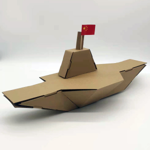 幼儿园手工制作diy纸模型导弹车3063固定翼航模苏27板机su35减震像