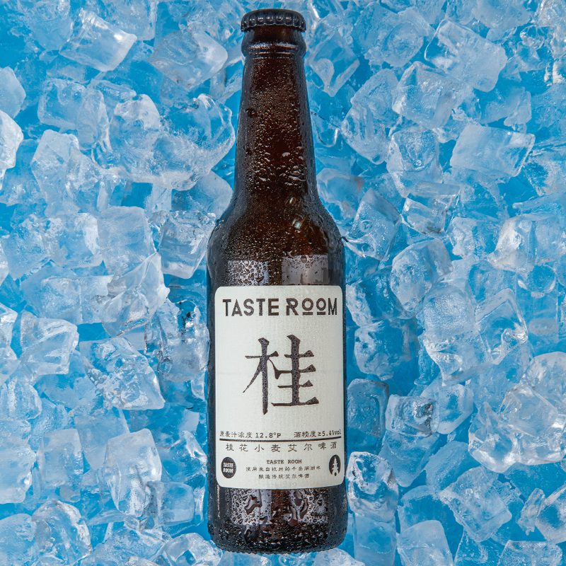TasteRoom 中国杭州忒斯特酿造 桂花小麦艾尔 精酿啤酒 瓶装330ml