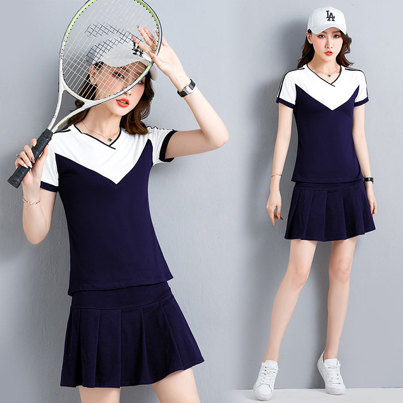 网球服女套装短裙