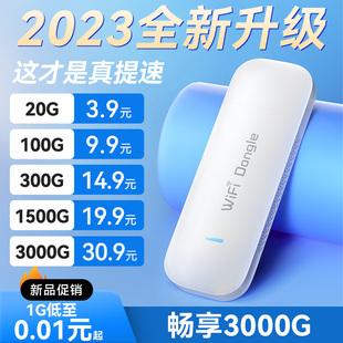 2024新款WiFi6】随身wifi无线移动wifi便携式热点网络免插卡三网全国通用车载宽带流量上网卡托智能路由器