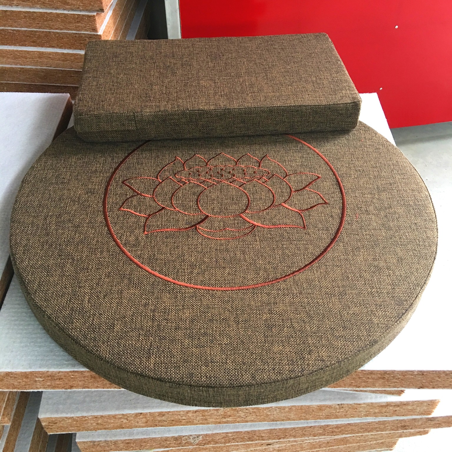 蓝牙智能计数拜佛垫大拜垫家用便携可折叠禅修拜大礼磕头纯棉加厚