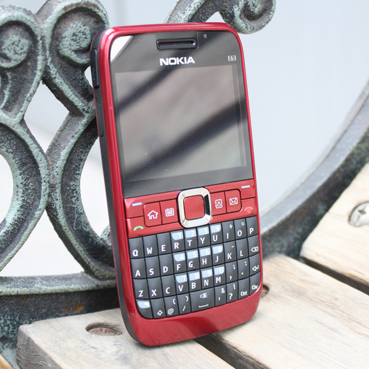 nokia/诺基亚e63智能手机超薄全键盘按键学生商务备用