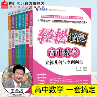 全套7册王金战高中数学系列图书三角函数与平面向量立体几何空间导数应用数列概率必刷题基础训练知识大全题型与技巧全归纳辅导书